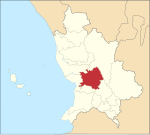 Mexico Nayarit Tepic location map